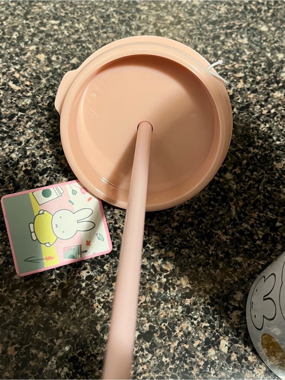 Starbucks x Miffy Pastel Pink Lid and Bunny Print Tumbler - Picture 8 of 10